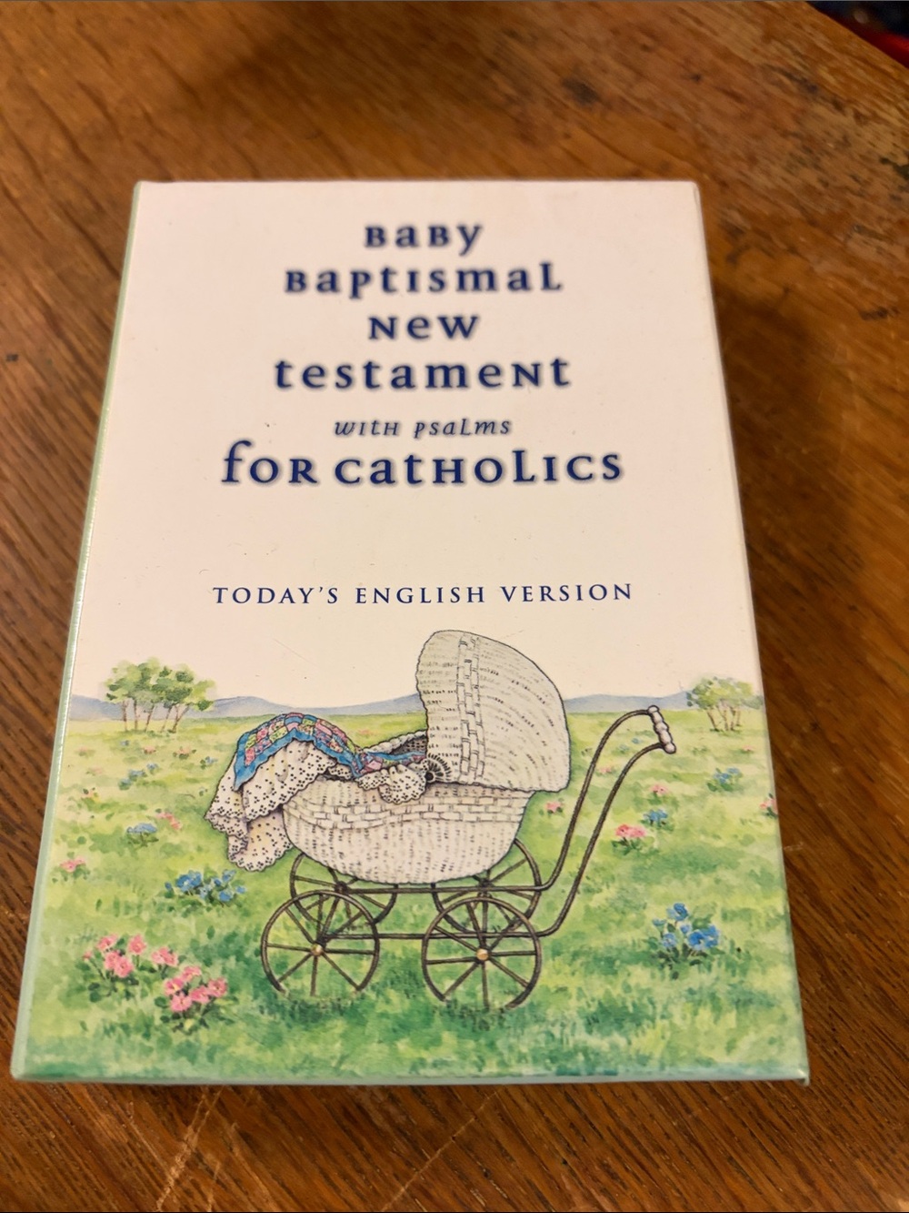 Baby Baptismal New Testament for Catholics - White Cover